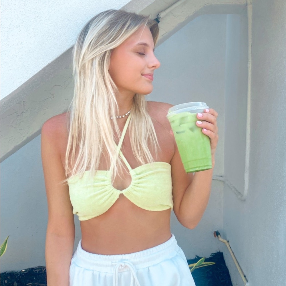 Versatile Terry Cloth Top